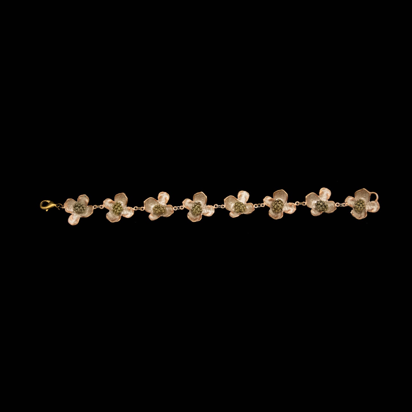 Dogwood Bracelet - Handpainted