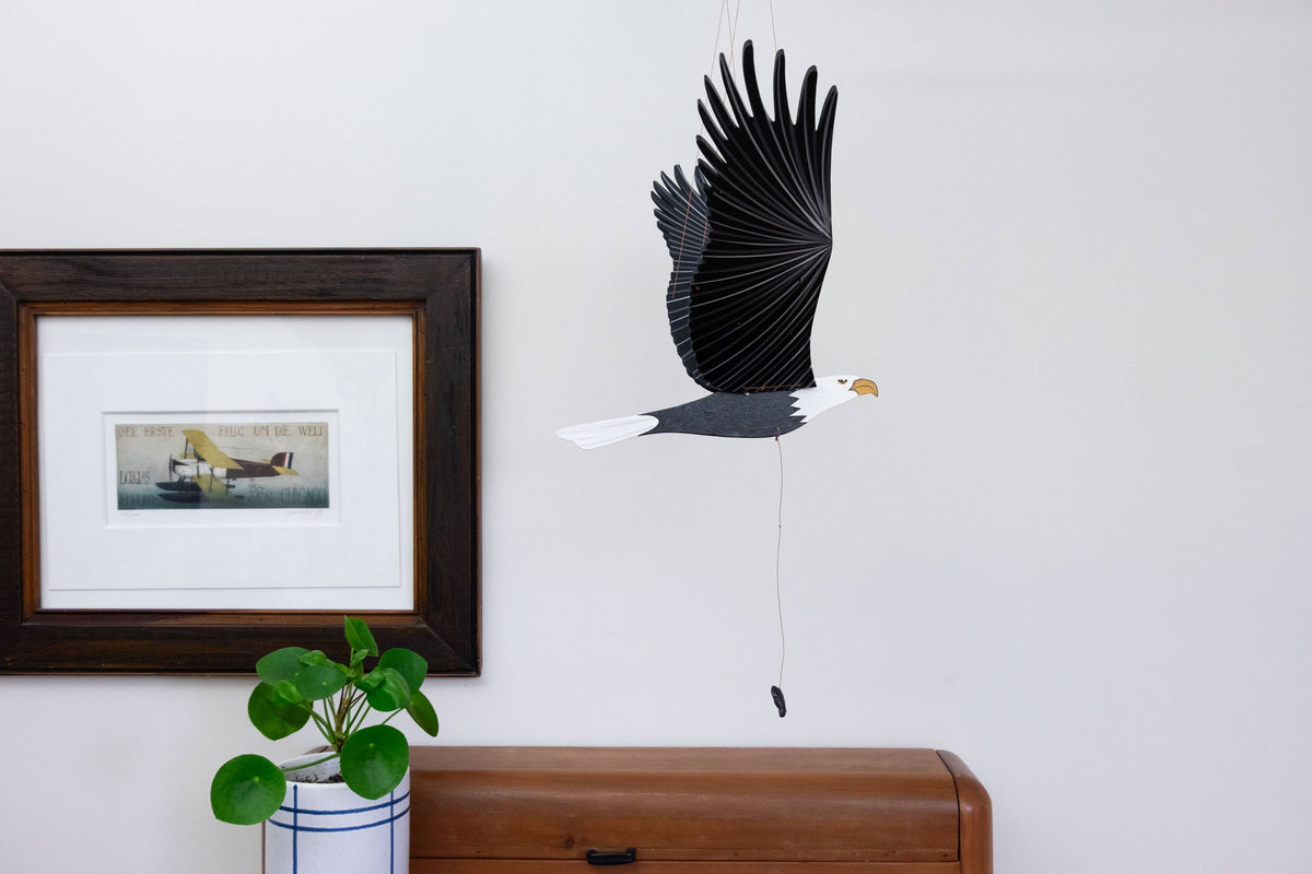 American Bald EagleFlying Mobile