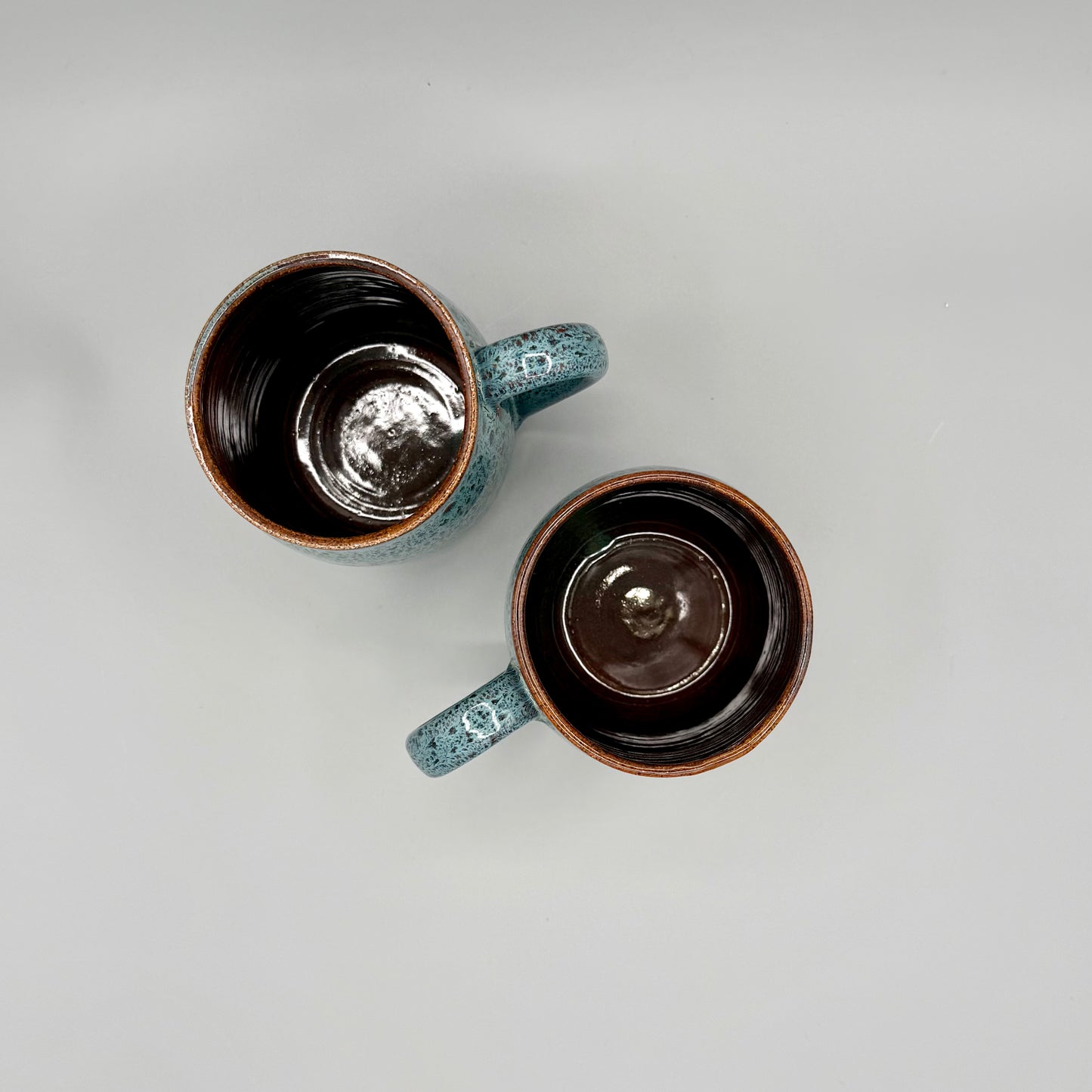 Peacock Pottery Mug