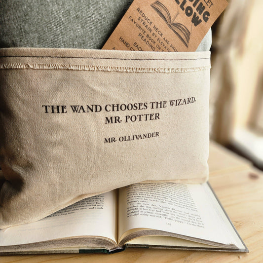 'The Wand Chooses the Wizard' Reading Pillow