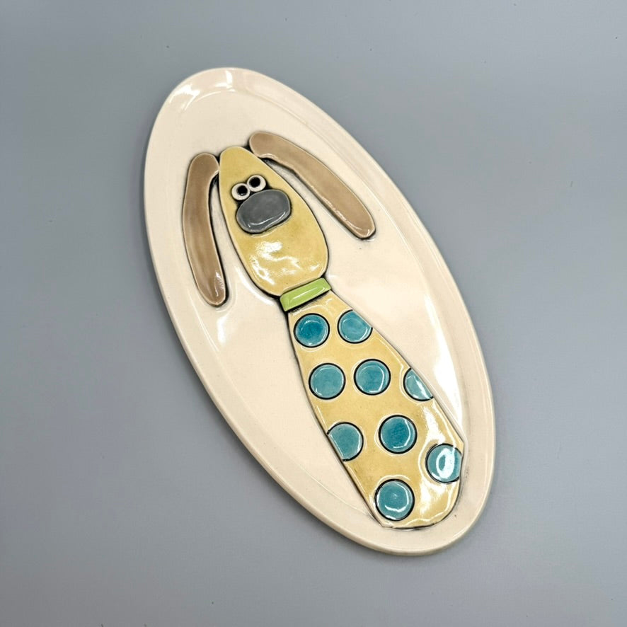Dimensional Dog-yellow-blue