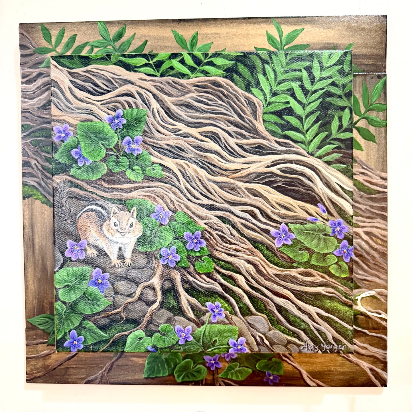 Violet (Chipmunk) 16x16
