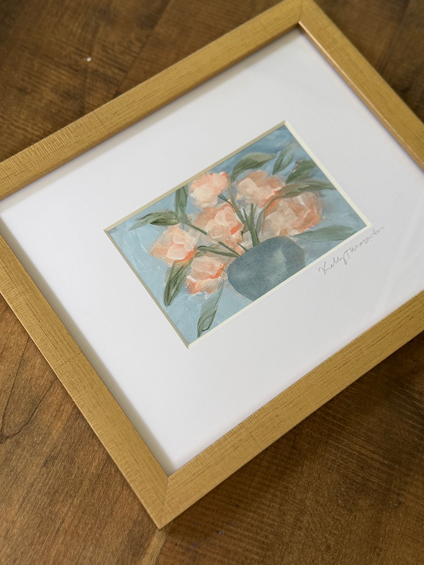 Tender Blooms - 9"x11"