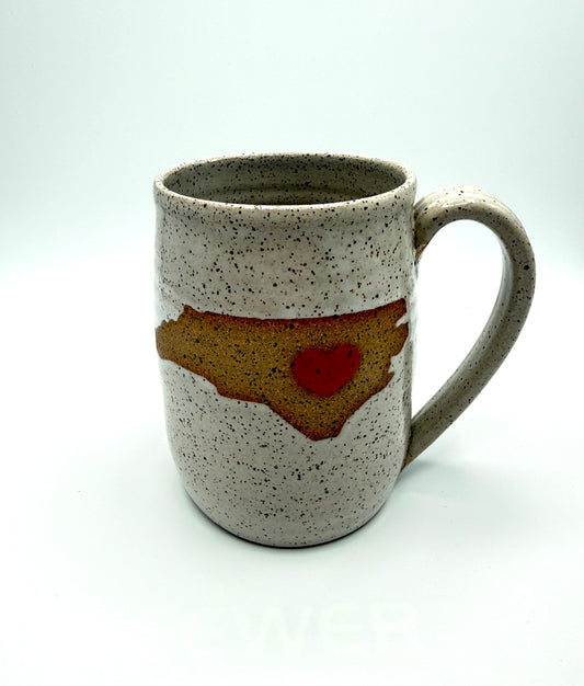 North Carolina Handmade Pottery Mug