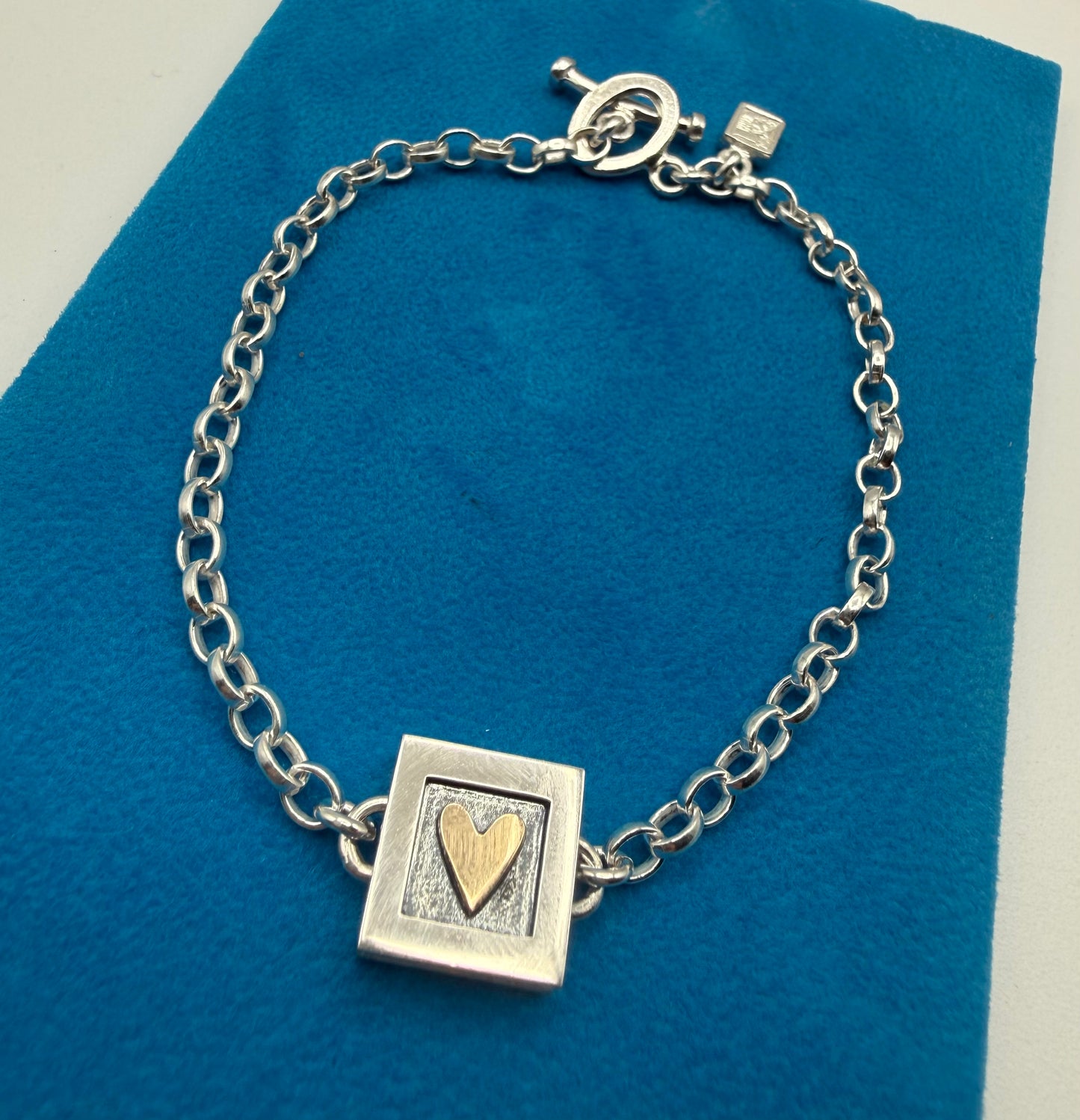 Single Heart of Gold Bracelet