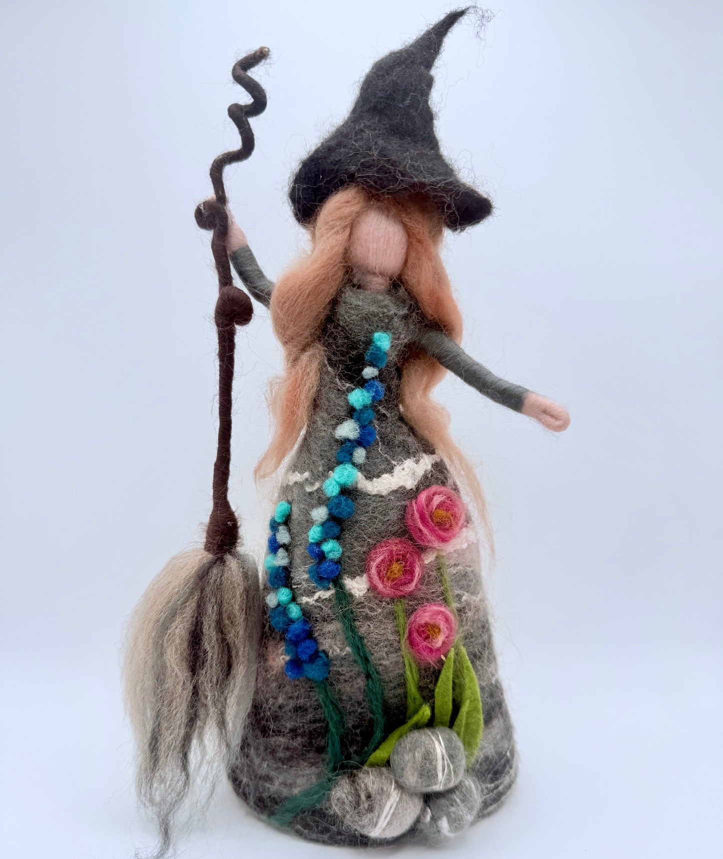 Trixie the Good - Felted Irish Witch