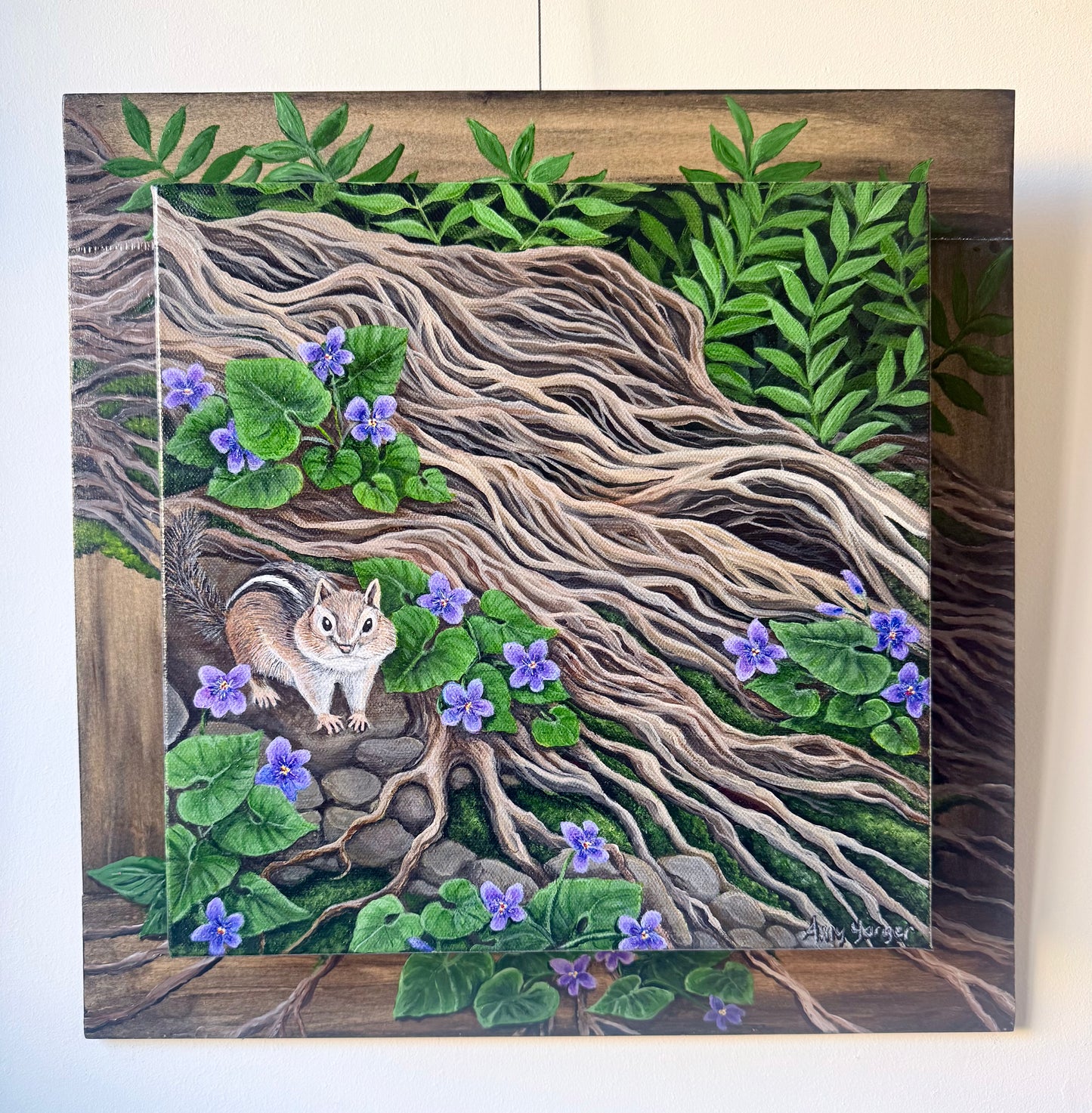 Violet the Chipmunk 16x16