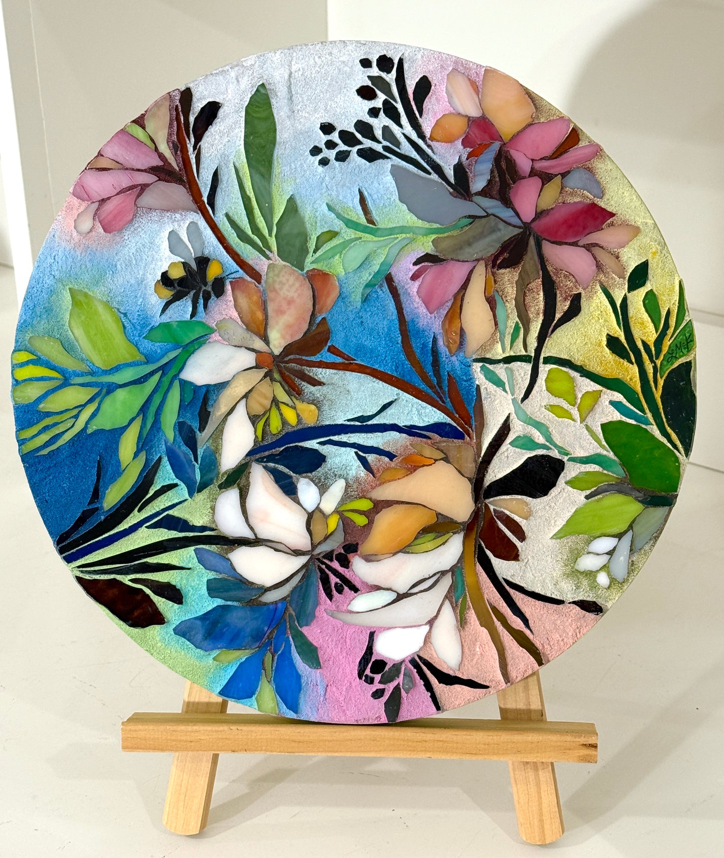 Pollinator - Cut Glass Mosaic
