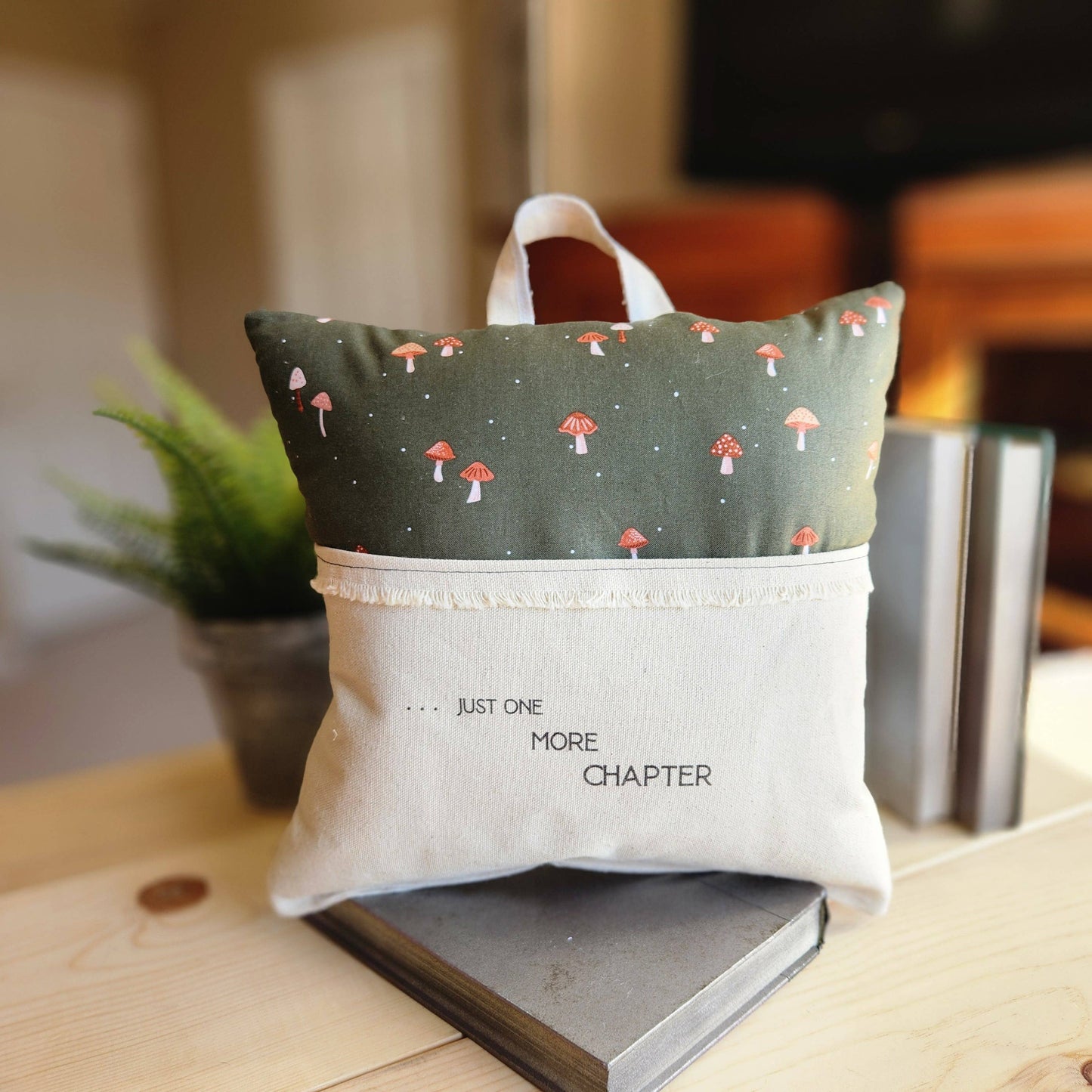 Just One More Chapter Reading Pillow