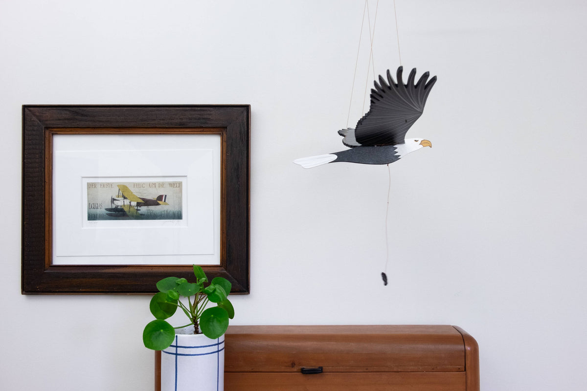 American Bald EagleFlying Mobile