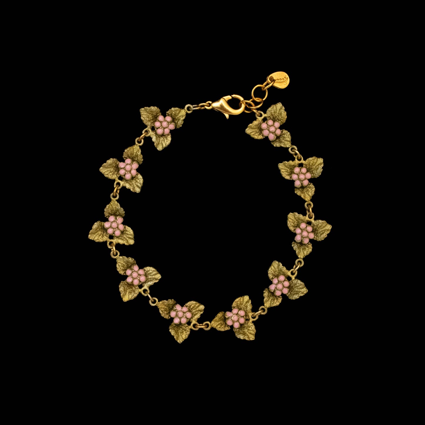 Brass Lantana Bracelet