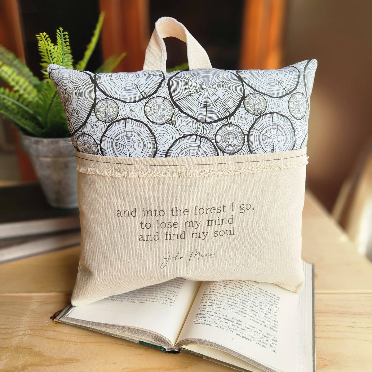 'Into the forest' Reading Pillow