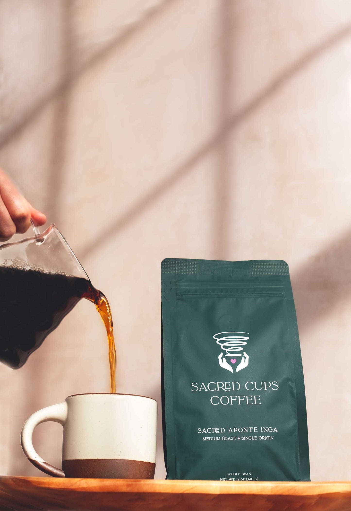 Mold Free Medium Roast Whole Bean Coffee|Aponte Inga