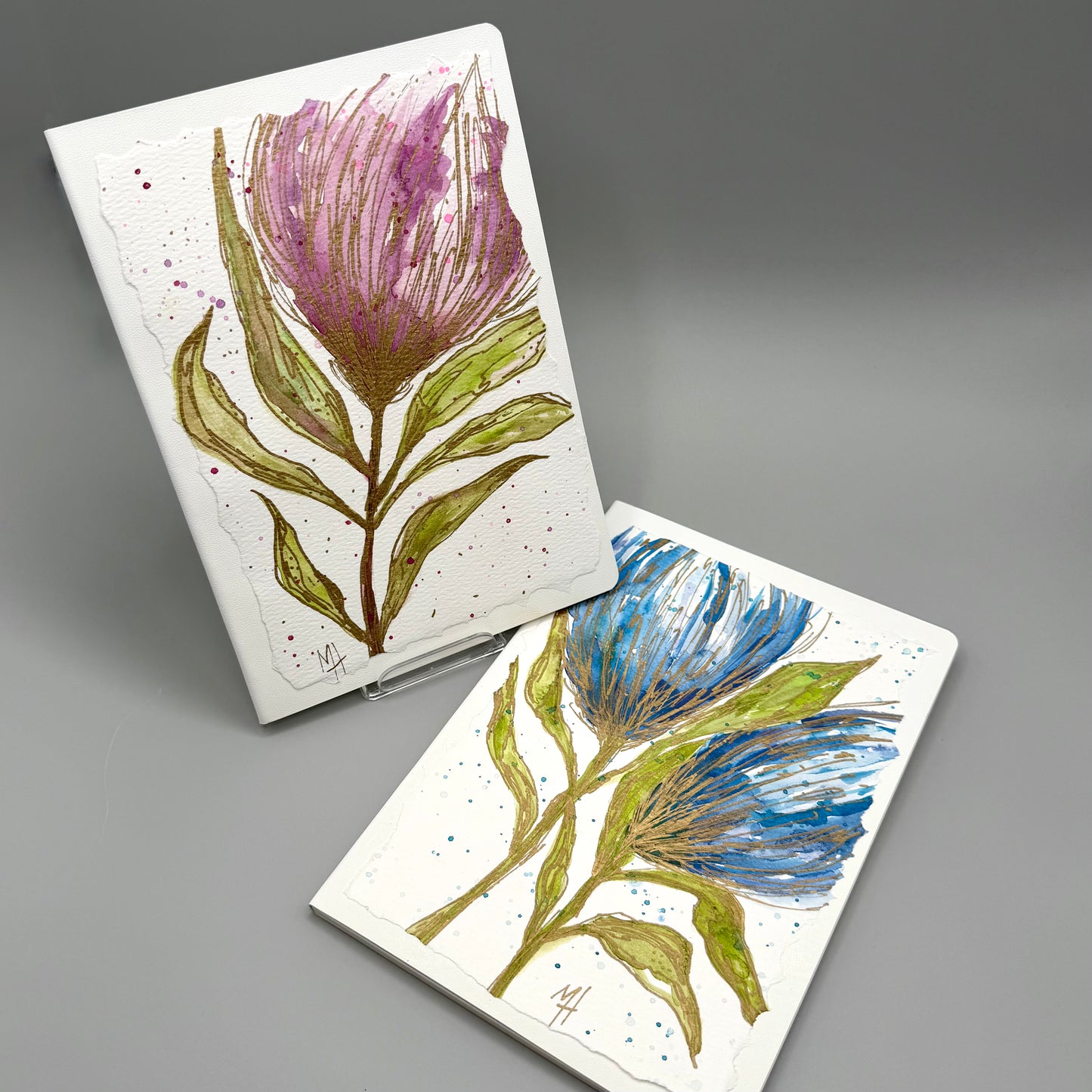 Handpainted Watercolor Journal