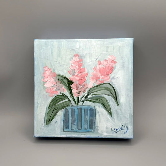 Pink & Blue 8x8