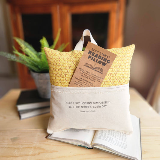 'Nothing is Impossible' Reading Pillow