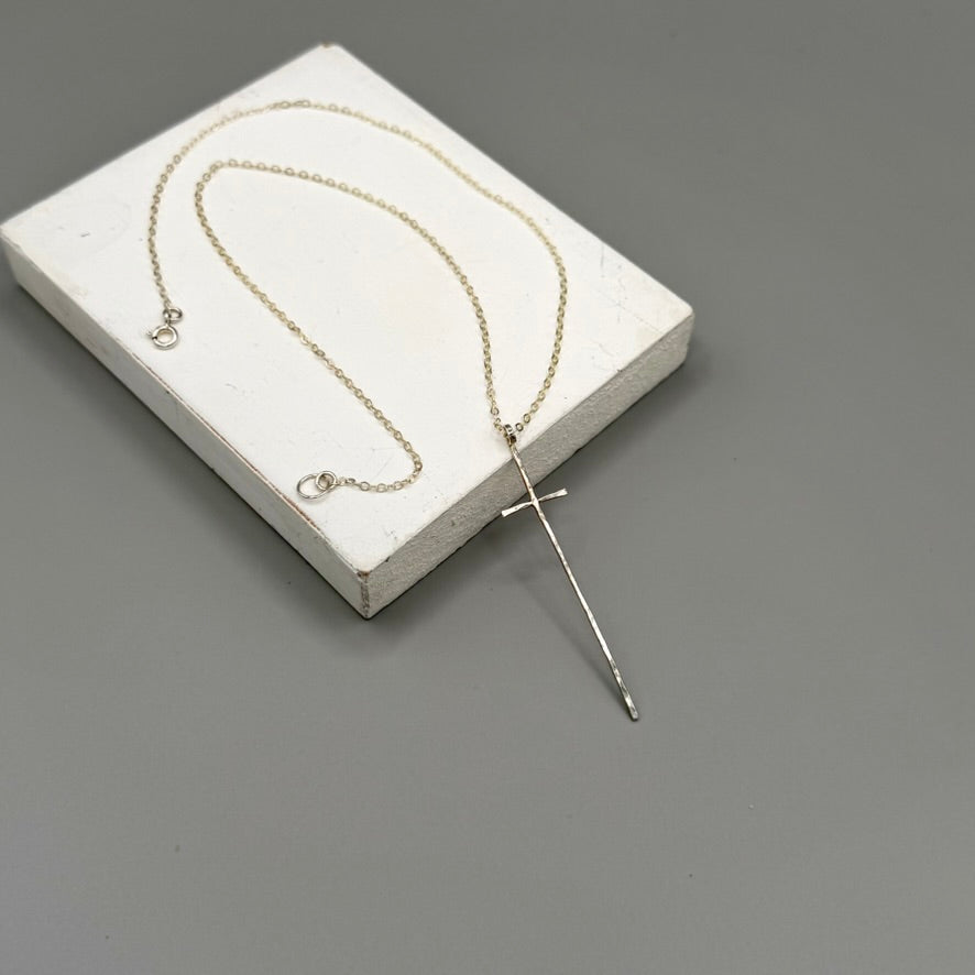 Long Cross Necklace