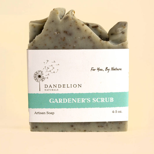 Gardeners Bar Soap | Herbal Exfoliating Bar Soap