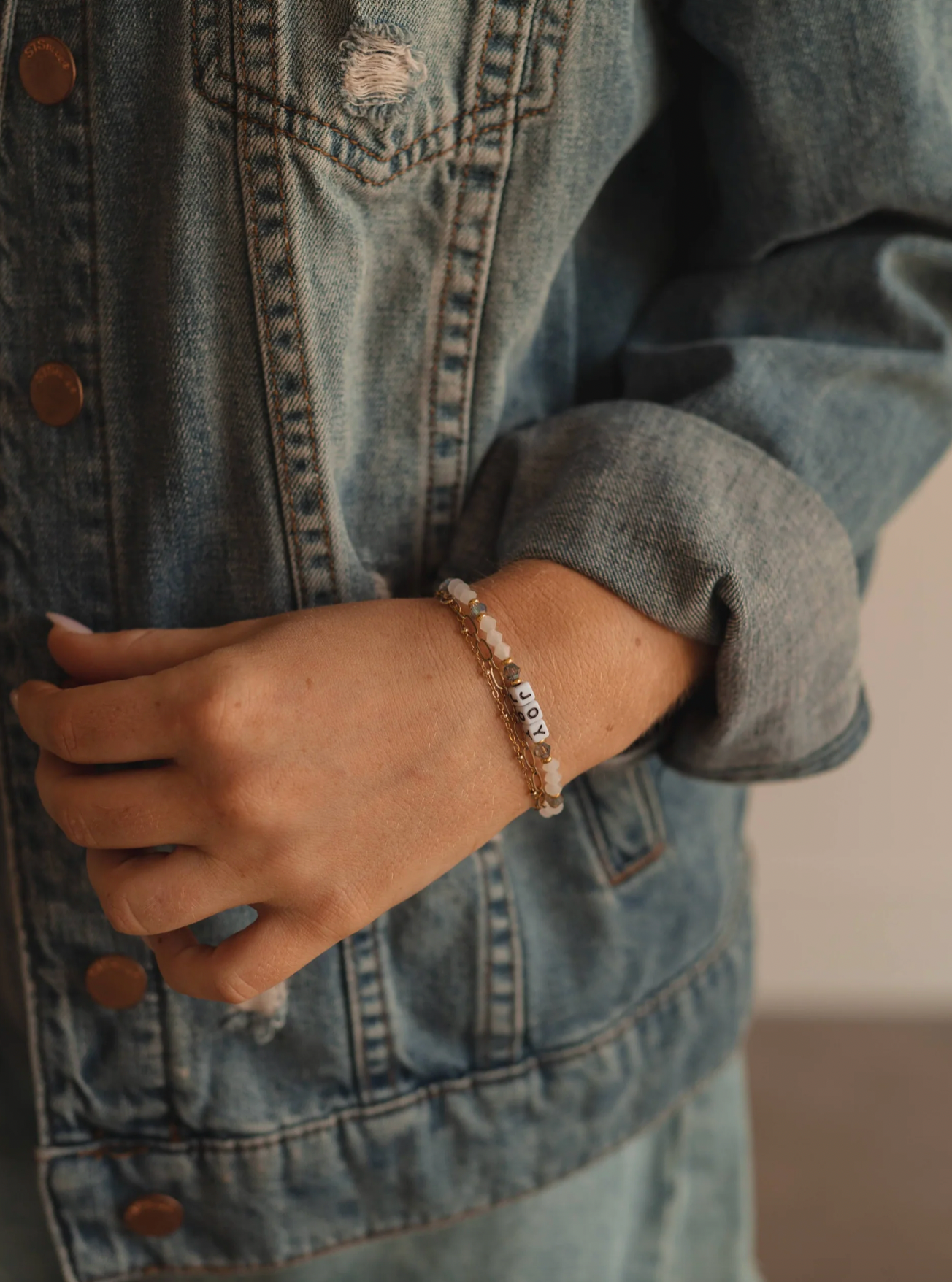 'Joy' Beaded Swarovski Bracelet