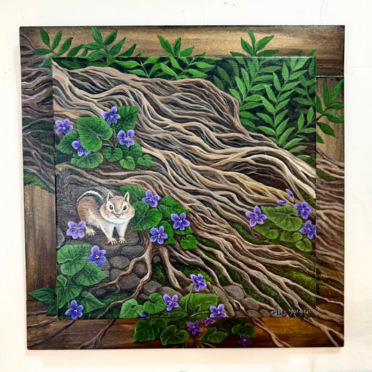 Violet (Chipmunk) 16x16