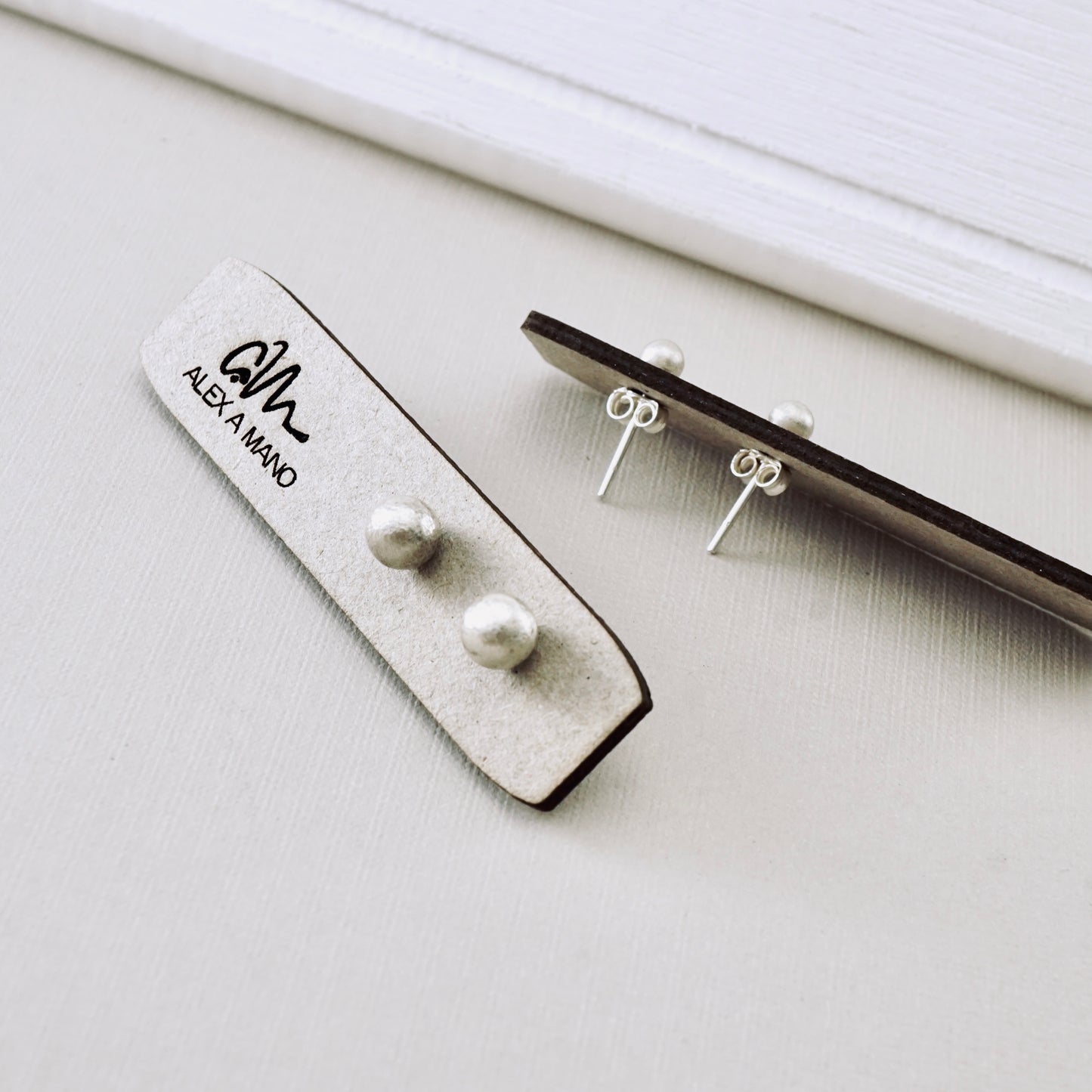 Mini Love Ball Stud Earrings SS