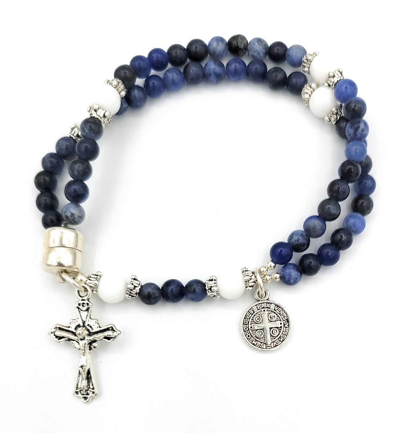 Sodalite Wrist Rosary