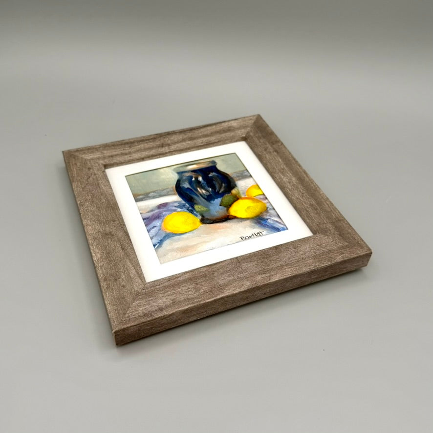 Still Life with Lemons 4x4