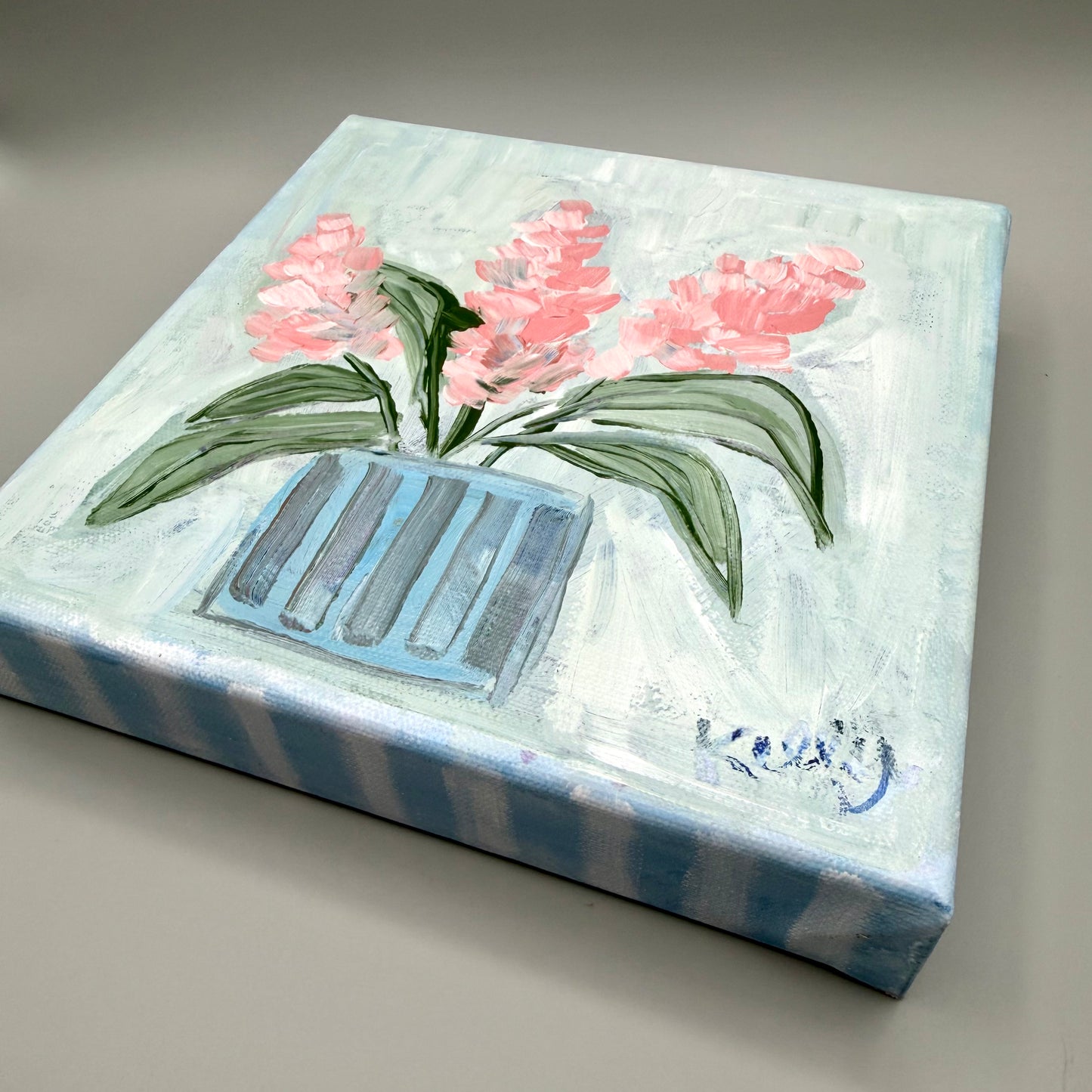 Pink & Blue 8x8