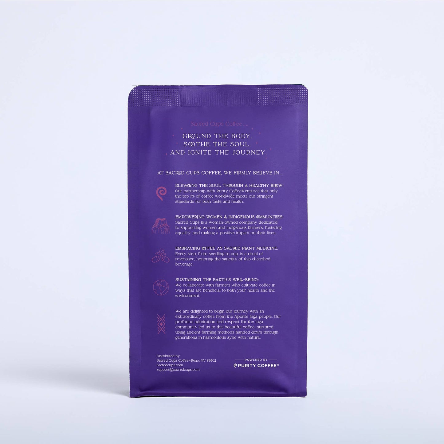 Mold Free Dark Roast Whole Bean Coffee|Aponte Inga