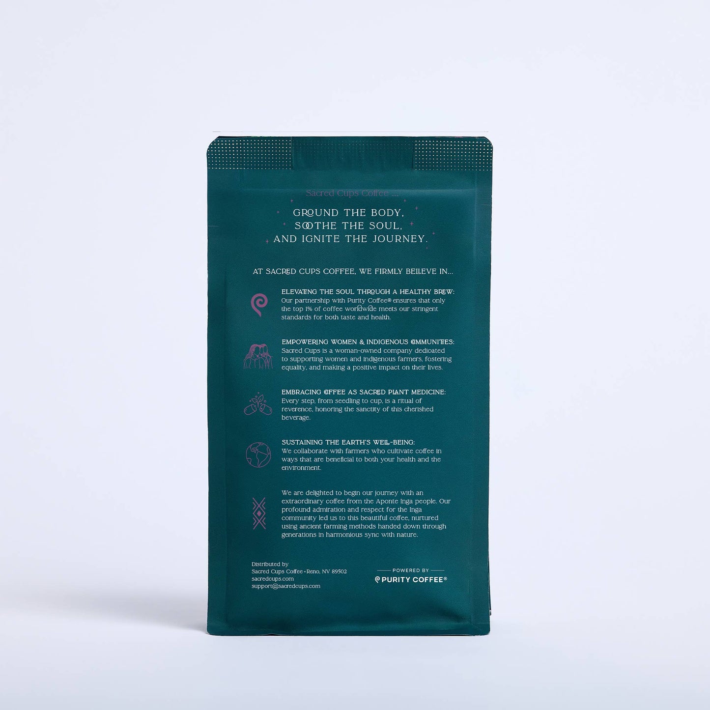 Mold Free Medium Roast Whole Bean Coffee|Aponte Inga