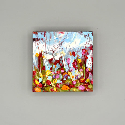 Floral Oil 4x4