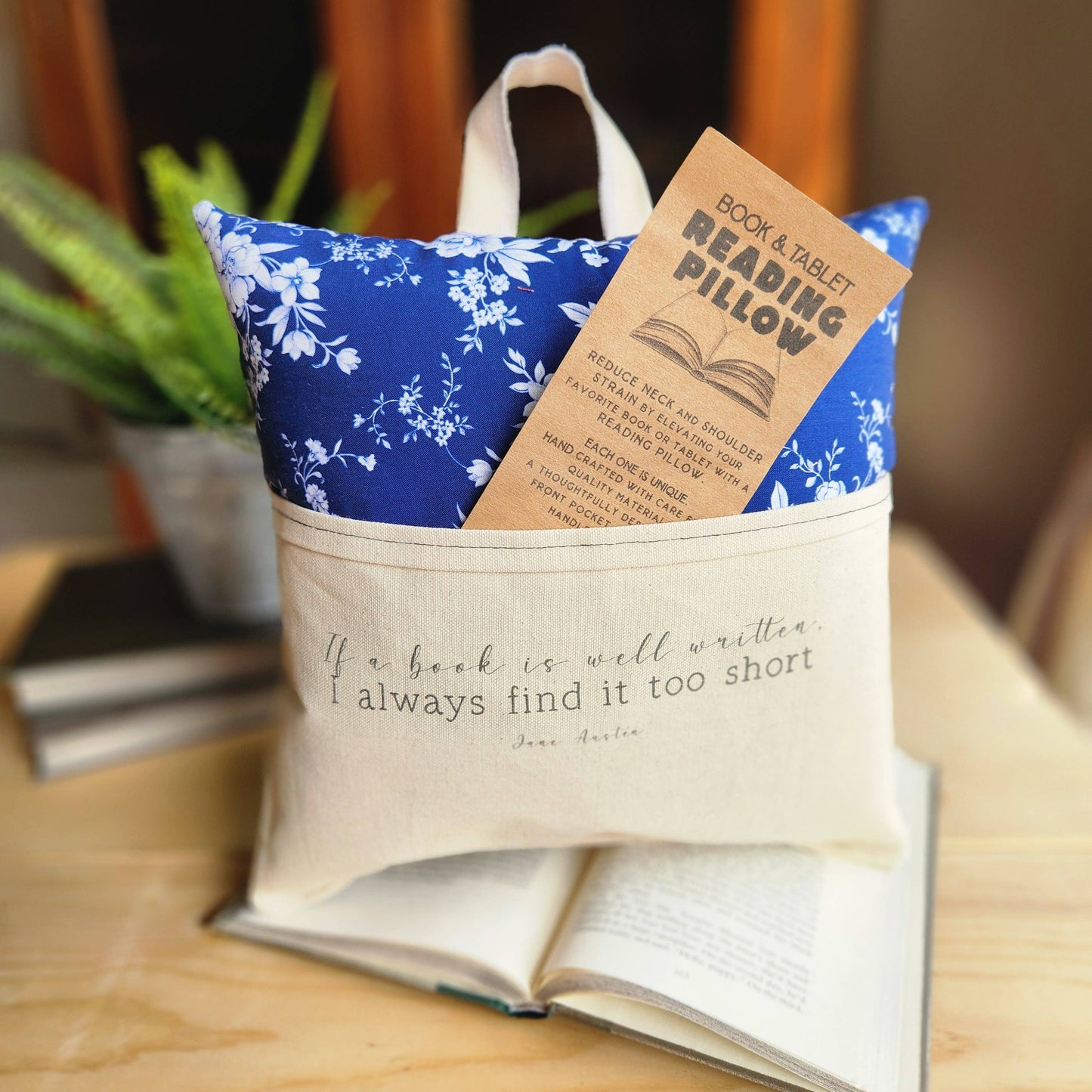 Reading Pillow - A Well Written Book