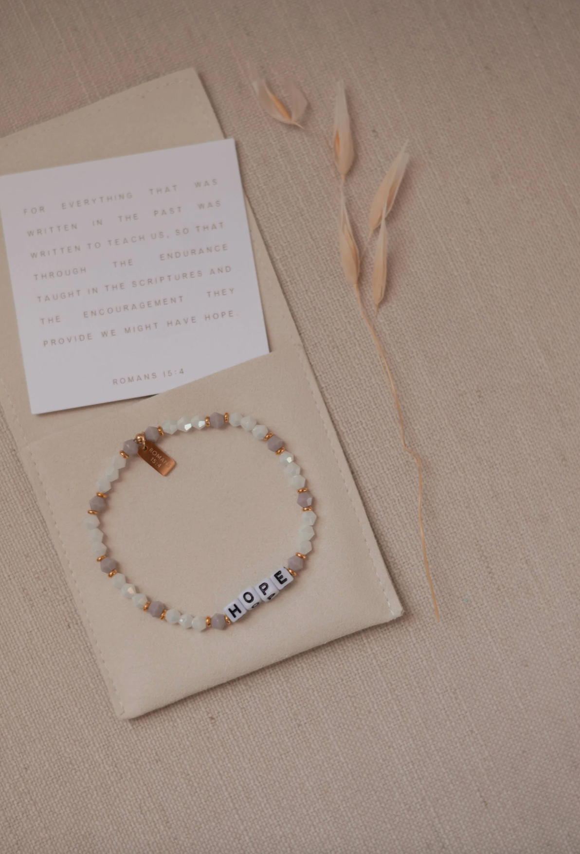 'Hope' Beaded Swarovski Bracelet