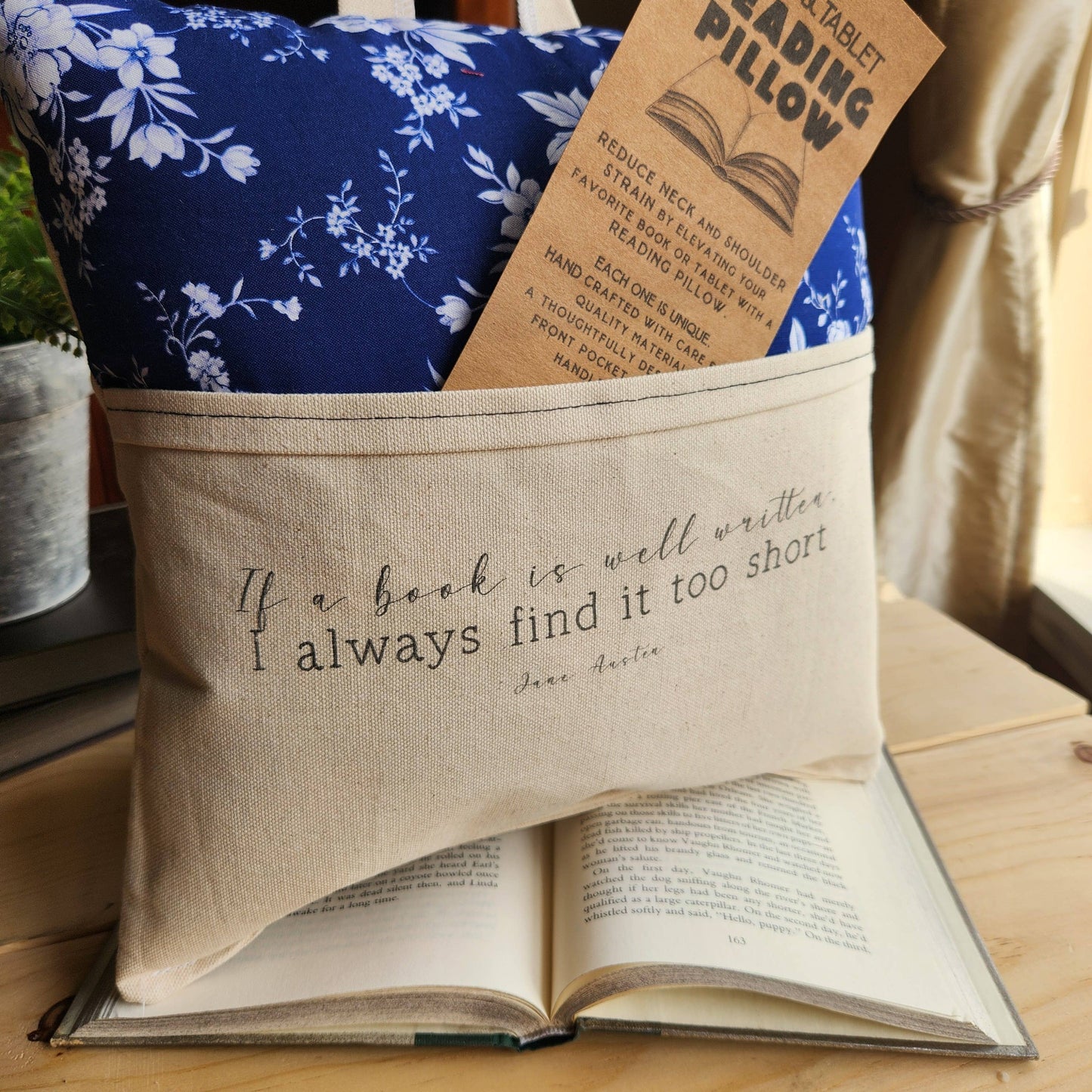 Reading Pillow - A Well Written Book
