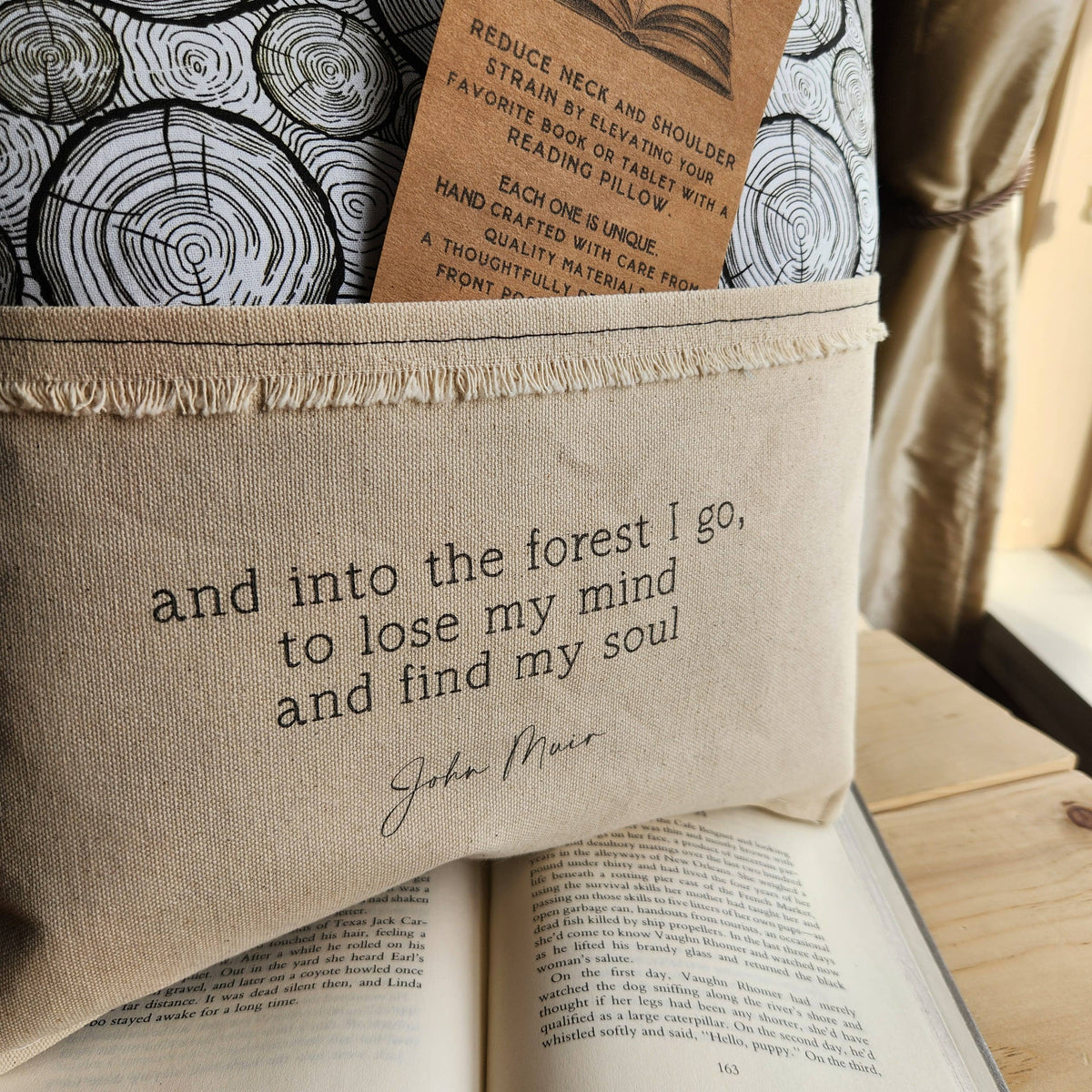 'Into the forest' Reading Pillow