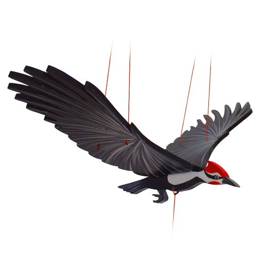 Woodpecker Bird Flying Mobile