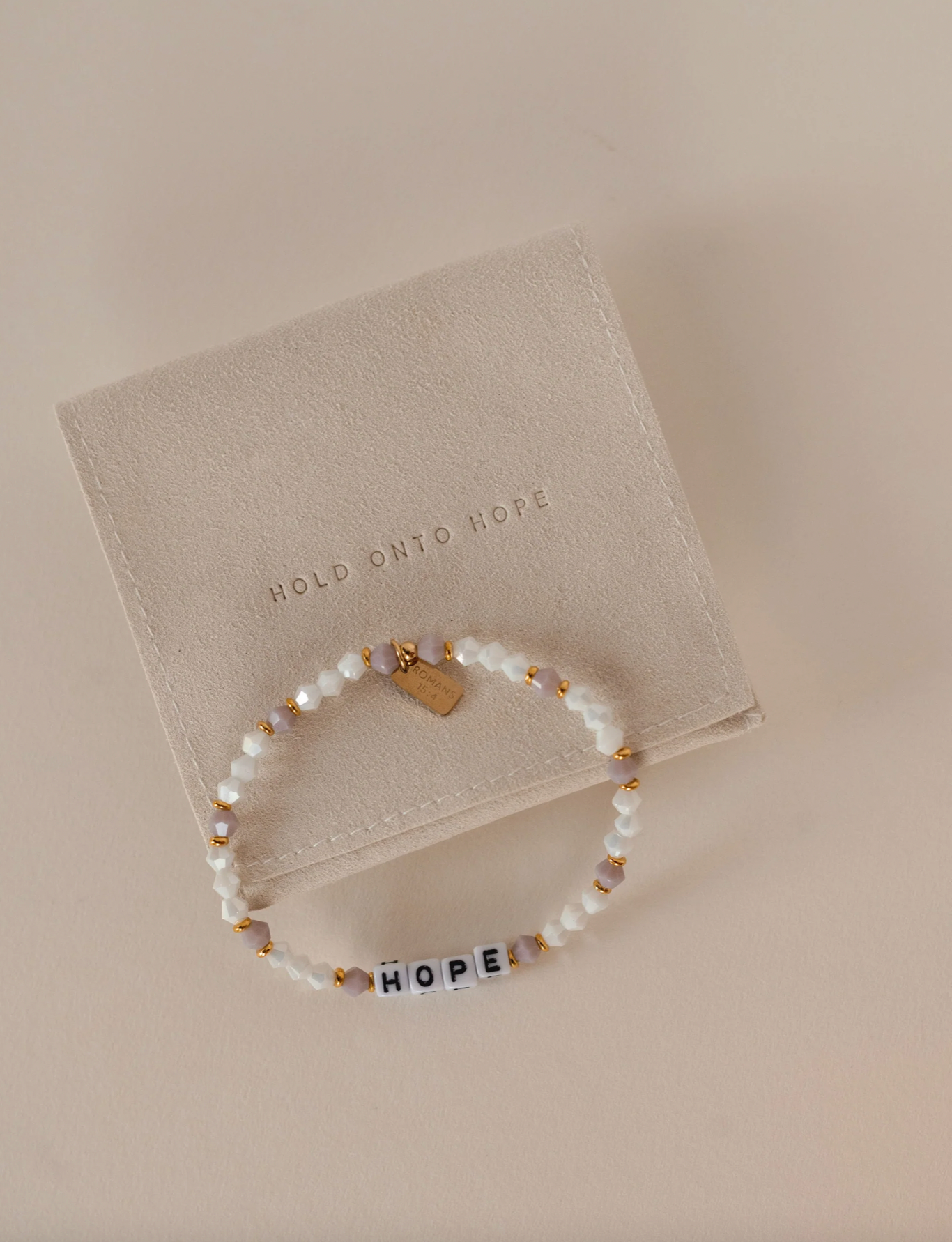 'Hope' Beaded Swarovski Bracelet