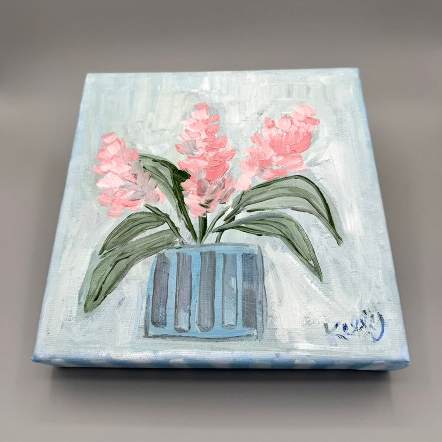 Pink & Blue 8x8