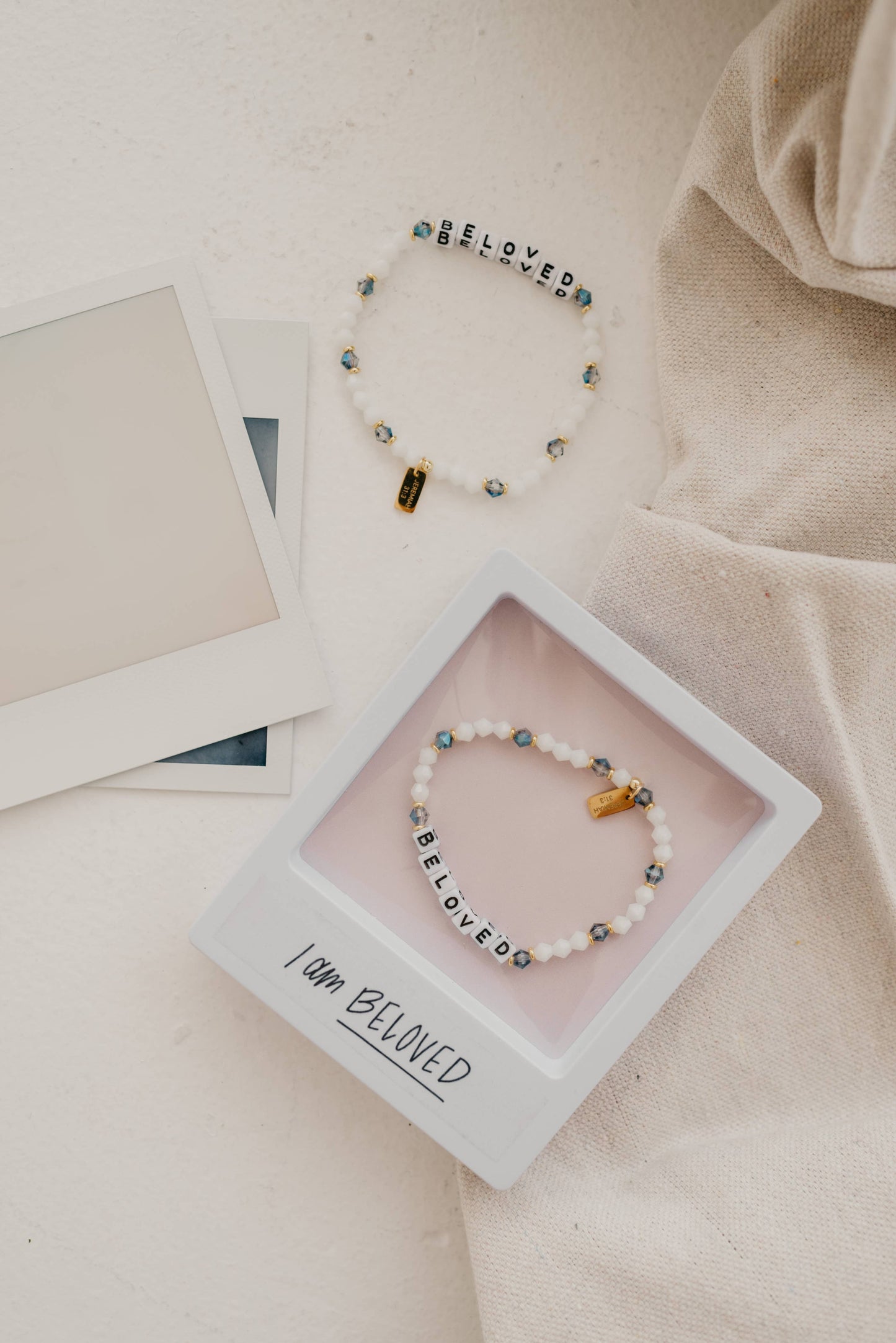 Beloved Beaded Swarovski Bracelet