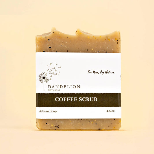 Exfoliating Coffee Scrub Bar Soap