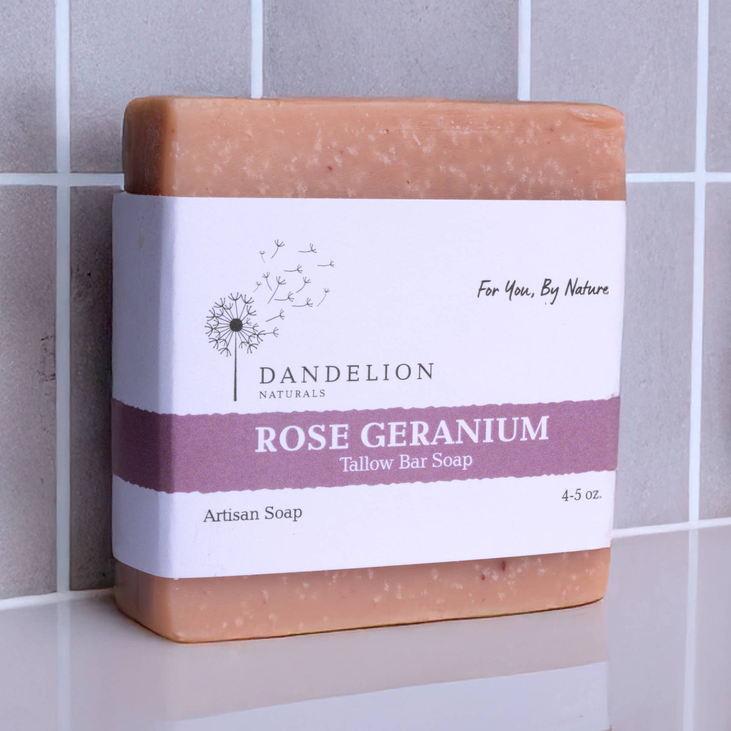 Rose Geranium Tallow Bar Soap