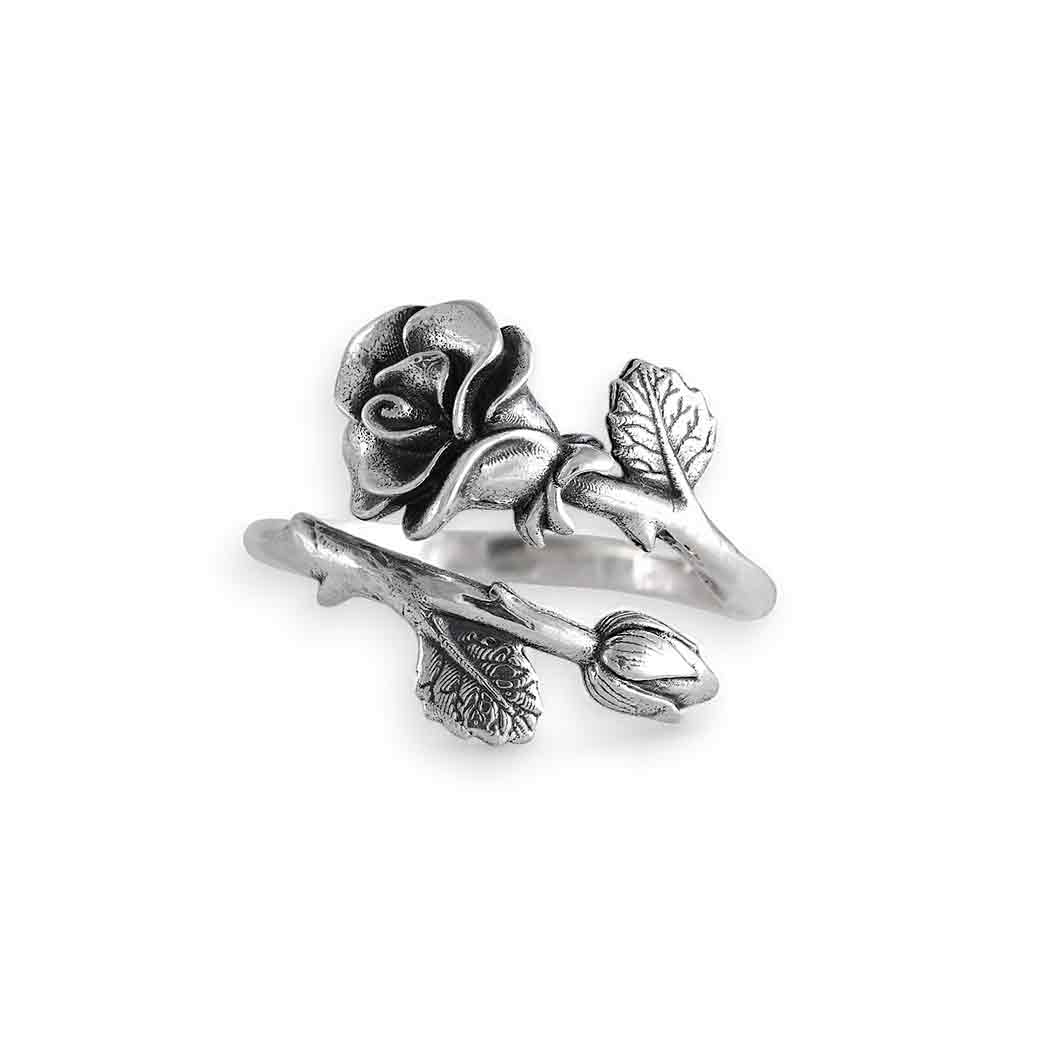 Adjustable Birth Flower Rings: Bronze / September - Morning Glory