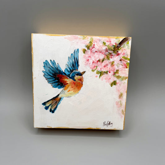 Blubird and Blossoms