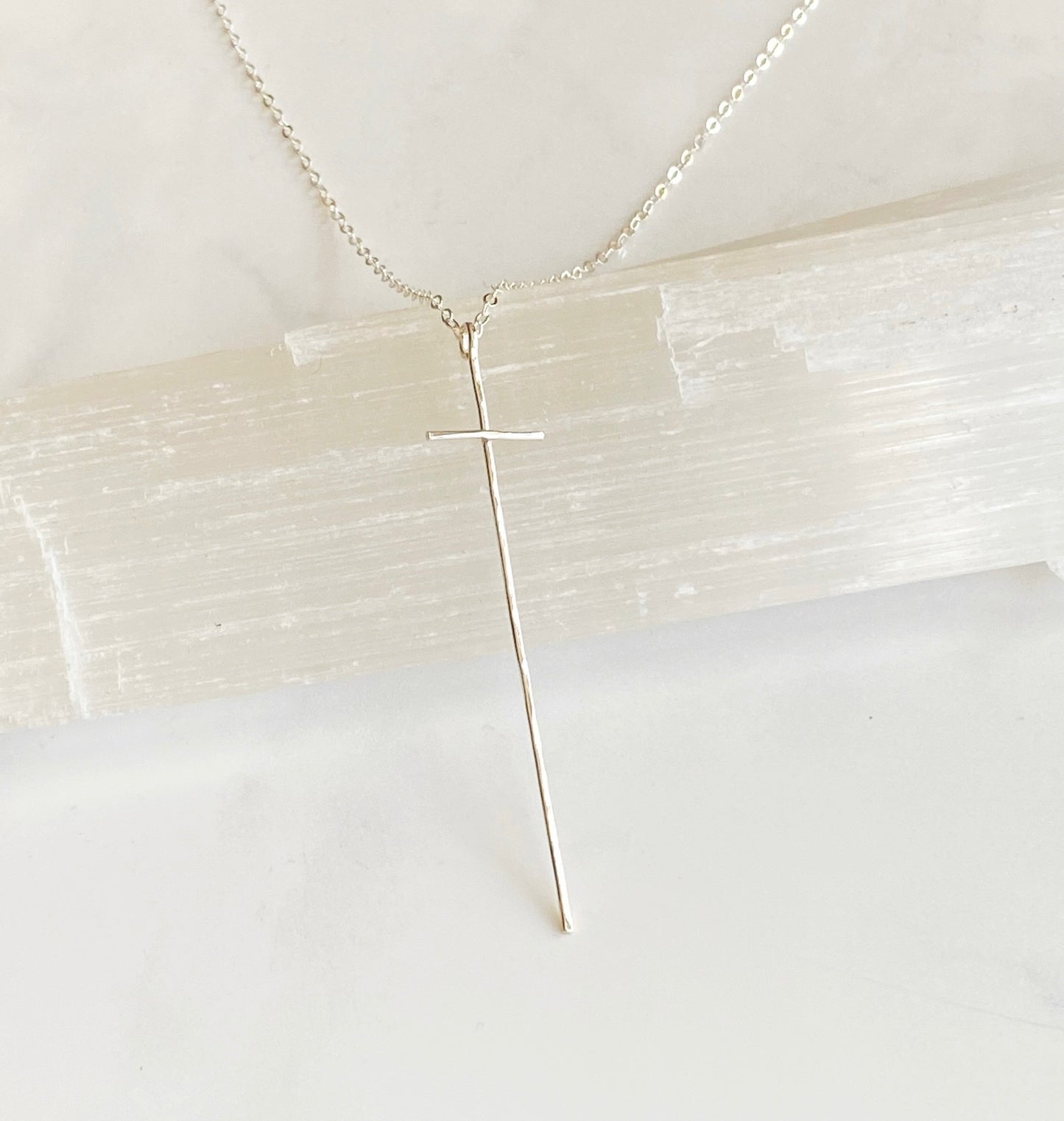 Long Cross Necklace