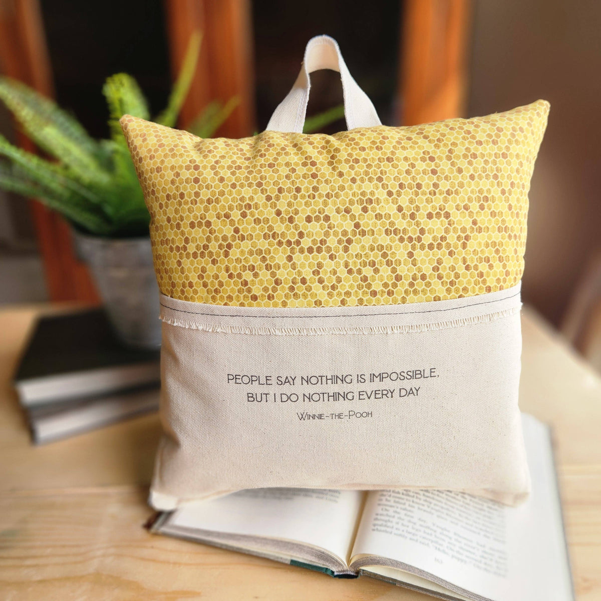 'Nothing is Impossible' Reading Pillow