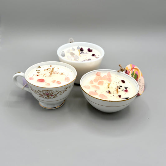 Ceramic Teacup Candle
