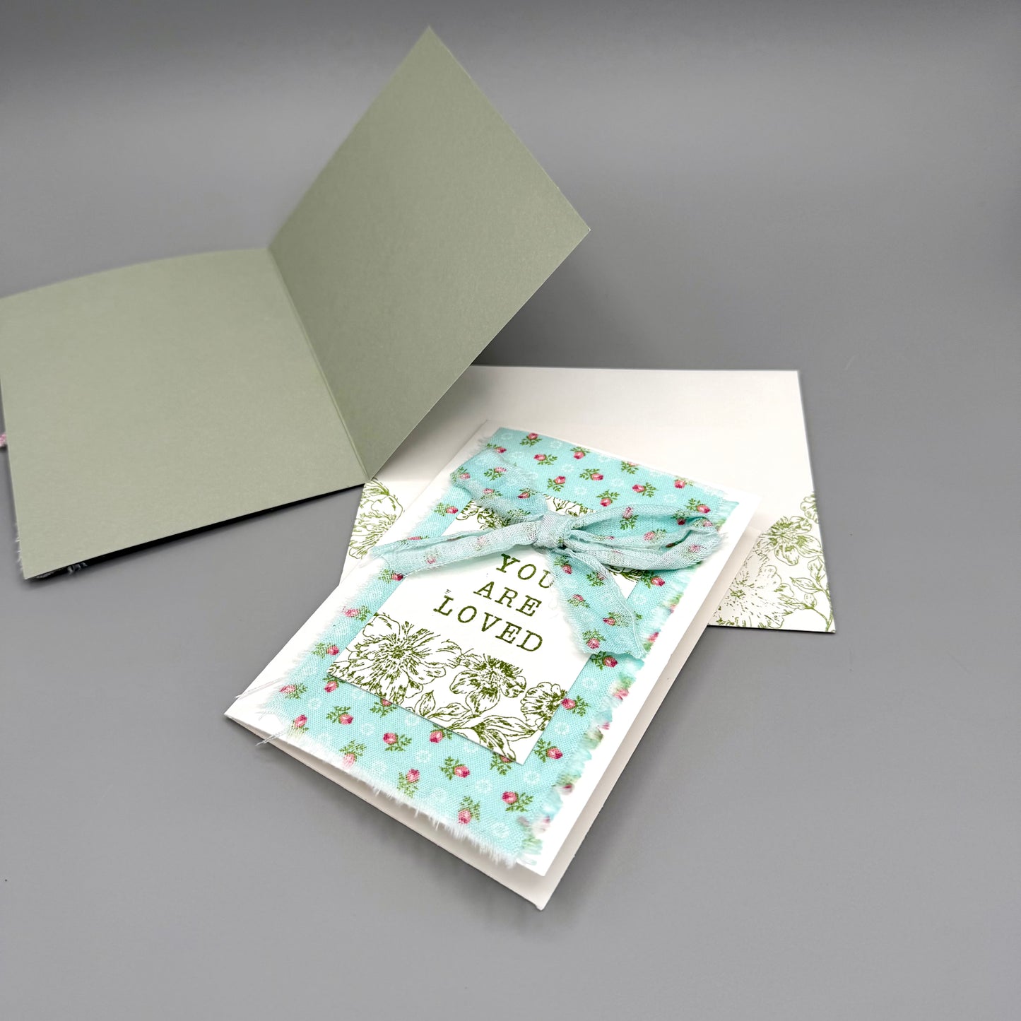 Fabric Card-You are Loved