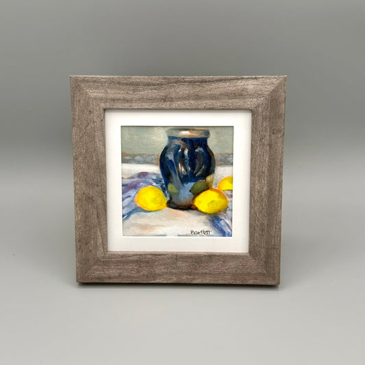 Still Life with Lemons 4x4