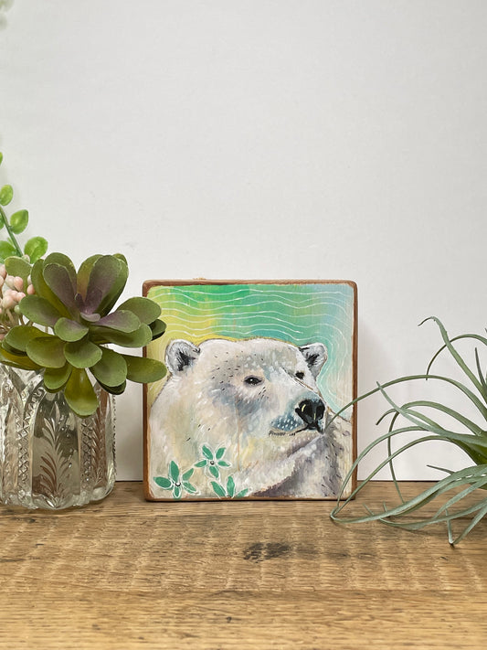 Mini Block Polar Bear