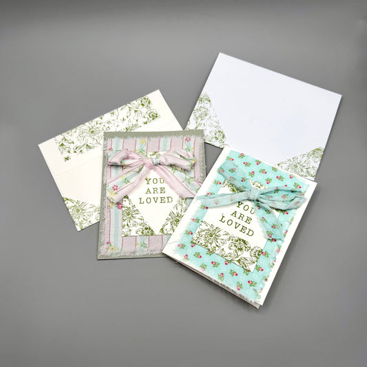 Fabric Card-You are Loved